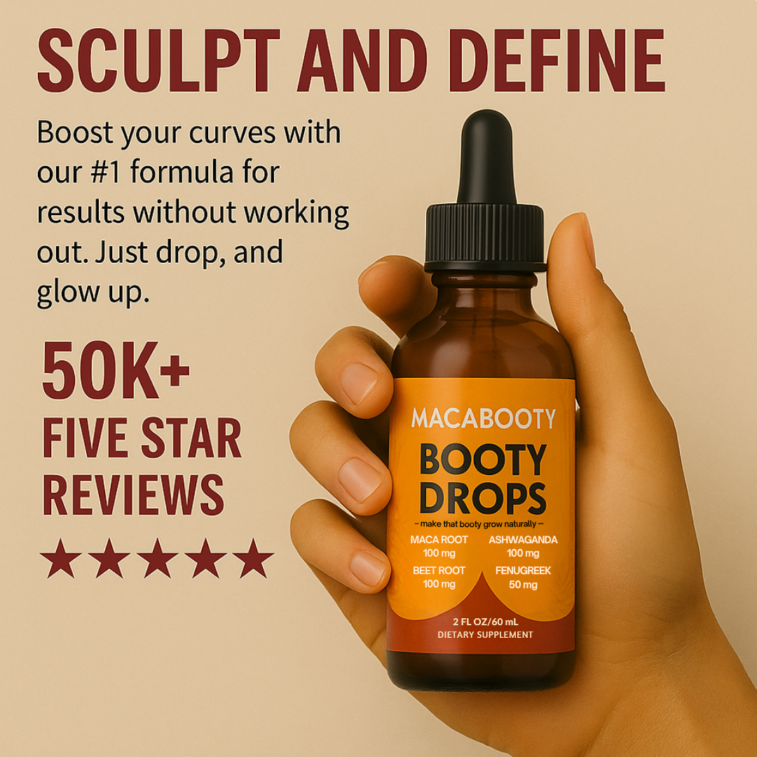 Curvy Confidence Boost™ Booty Drops - BBL For Women’s Curves & Beauty