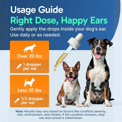 Ear Clear™ Natural Dog Ear Cleaner