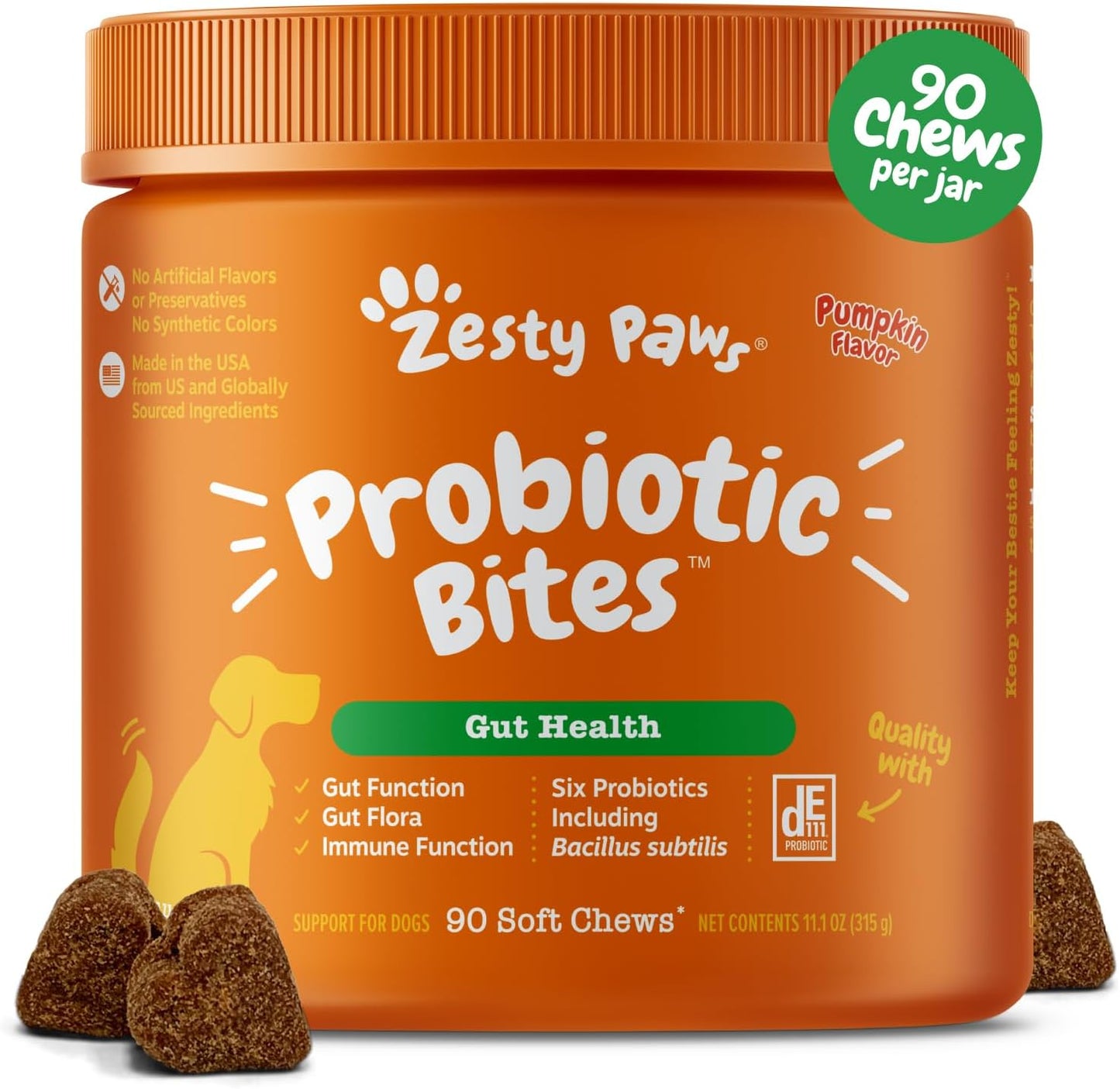 Premium Dog Probiotics Chews™